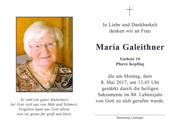 Maria Galeitner