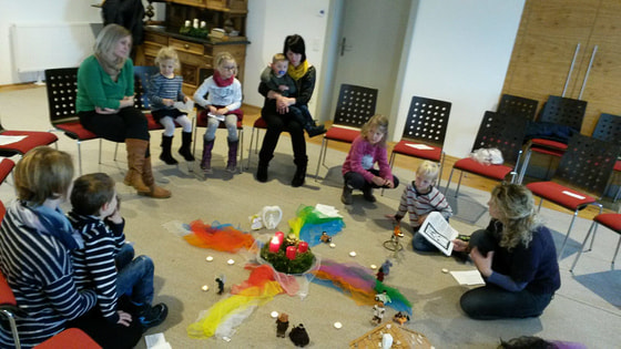 Kleinkindliturgie Dezember 2018 / Karin Hatzmann Kleinkindliturgie Dezember 2018
