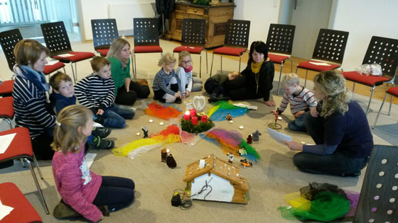 Kleinkindliturgie Dezember 2018 / Karin Hatzmann Kleinkindliturgie Dezember 2018