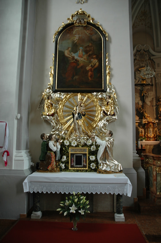 Marienaltar der Pfarrkirche Kopfing / Johann Gschwendtner Marienaltar der Pfarrkirche Kopfing