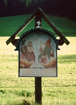 in etwa so hatte dieser Kreuzweg ausgesehen / Johann Gschwendtner