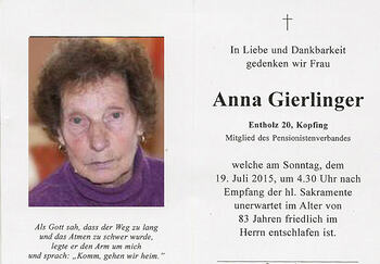 Anna Gierlinger