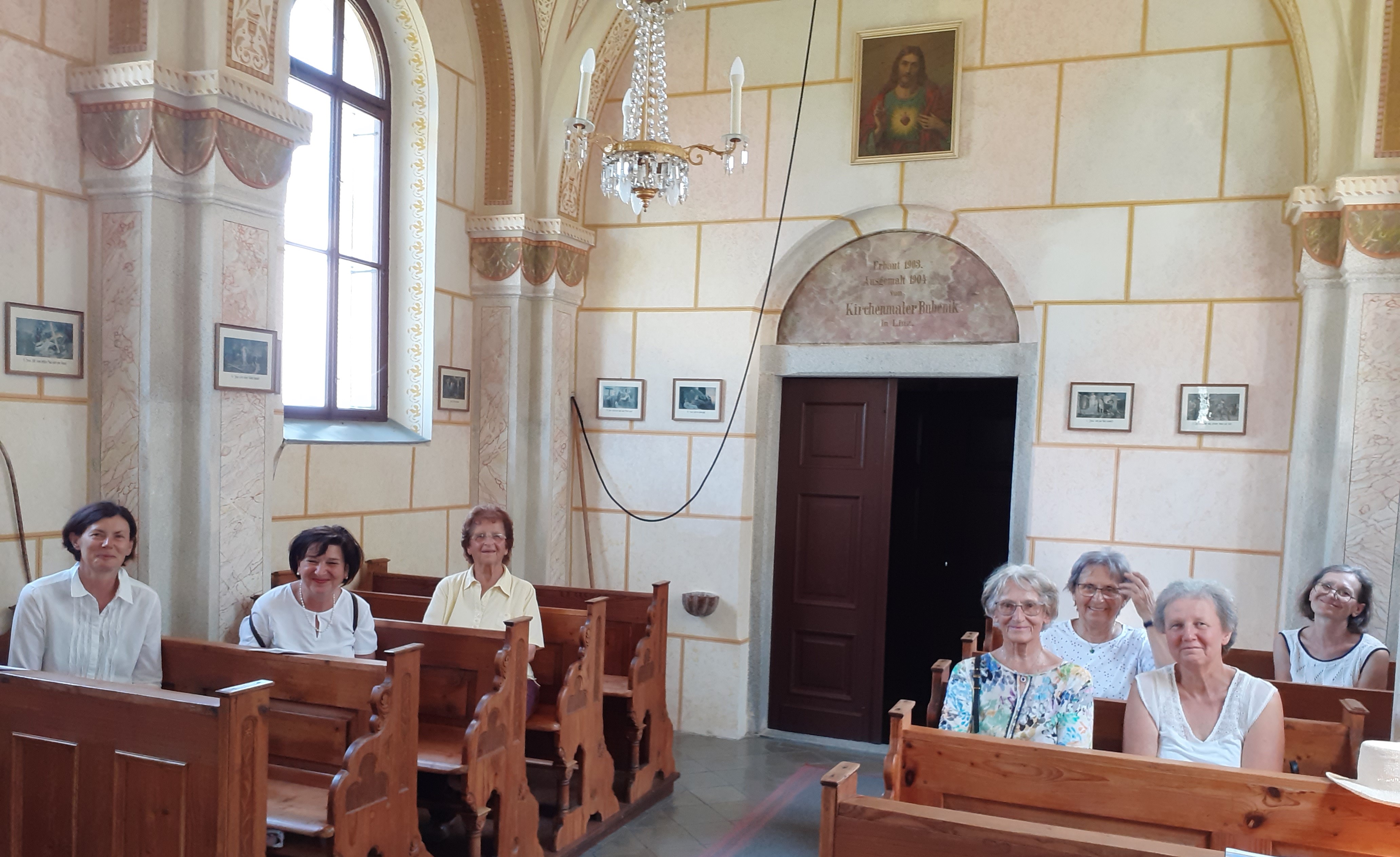 Andacht in der Landerlkapelle