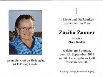 Zäzilia Zauner