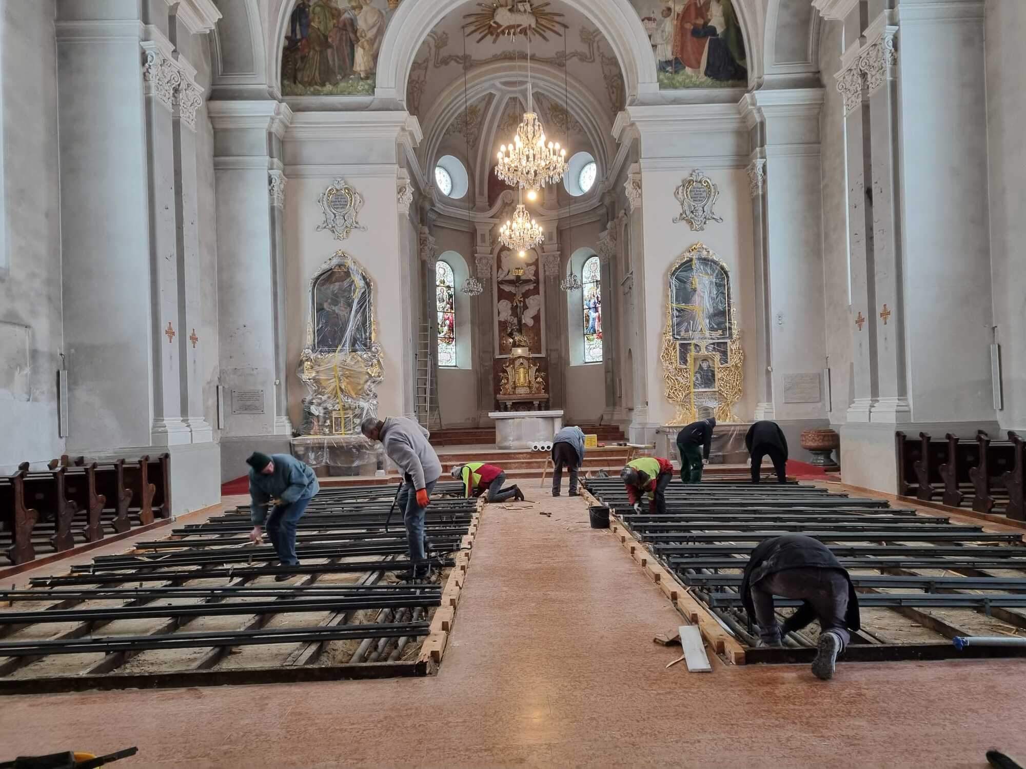 Kirchensanierung Pfarrkirche Kopfing