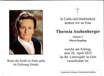Theresia Aschenberger