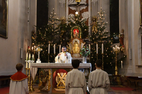 Christmette in der Pfarrkirche Kopfing