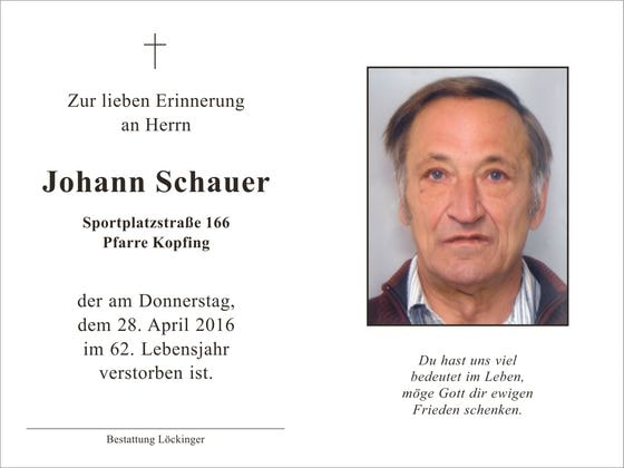 Johann Schauer
