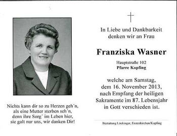 Franziska Wasner