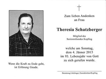 Theresia Schatzberger