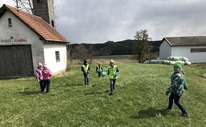 Flurreinigung mit MinistrantInnen