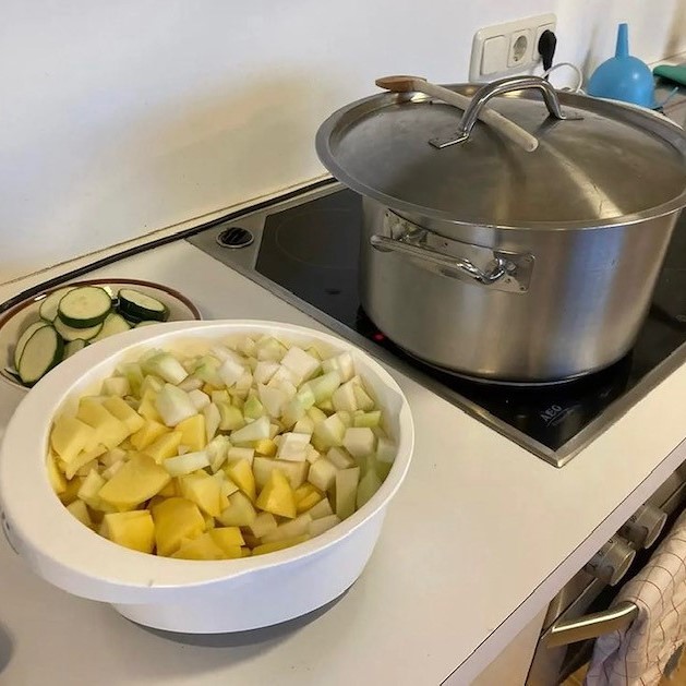 Lecker, Gemüsesuppe!