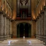 Leerer Raum im Neuen Dom