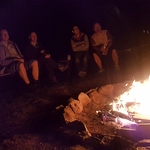 Am Lagerfeuer