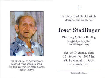 Josef Stadlinger