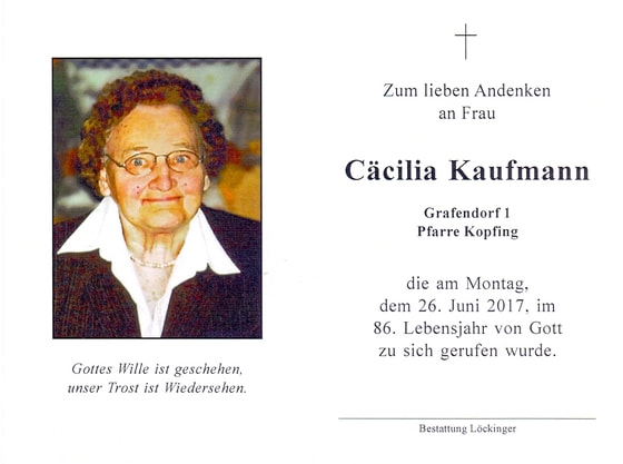 Cäcilia Kaufmann