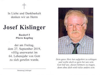 Josef Kislinger