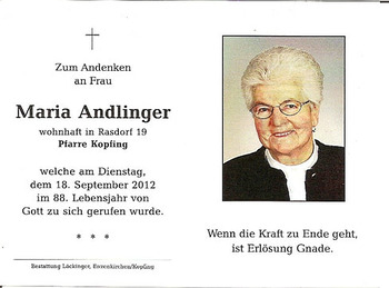 Maria Andlinger