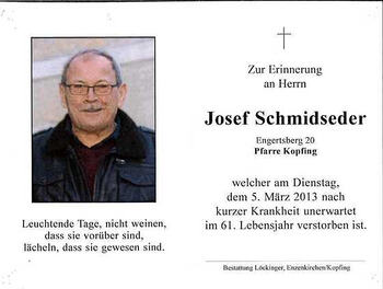Josef Schmidseder