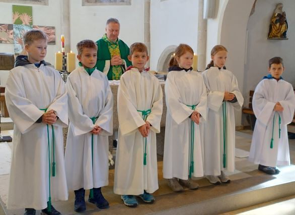 von links nach rechts: Alexander Wiesinger, Simon Elmecker, Georg Heinzl, Verena Barth, Anna Stöllner und Philipp Heinzl