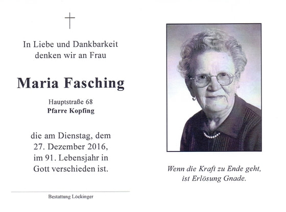 Maria Fasching