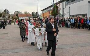Palmsonntag in der Pfarrgemeinde Hörsching