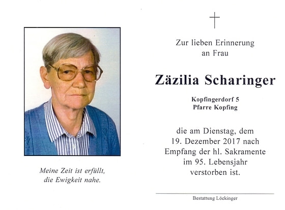 Zäzilia Scharinger