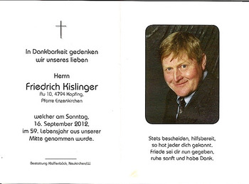 Friedrich Kislinger
