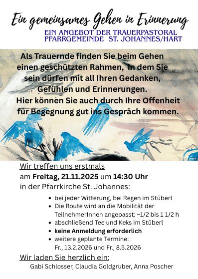 Trauerpastoral-Angebot