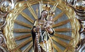 Marienaltar der Pfarrkirche Kopfing