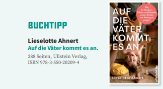 Buchcover Auf die Väter komt es an von Lieselotte Ahnert