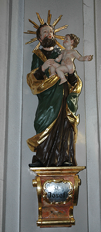 Hl. Josef in der Pfarrkirche Kopfing