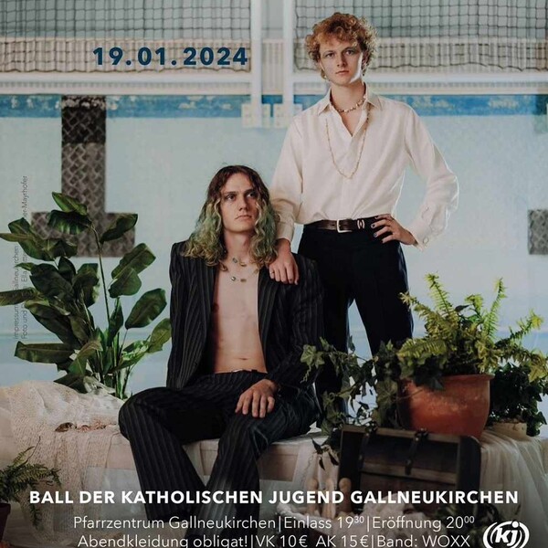 Jugendball 2024 Plakat / KJ Gallneukirchen