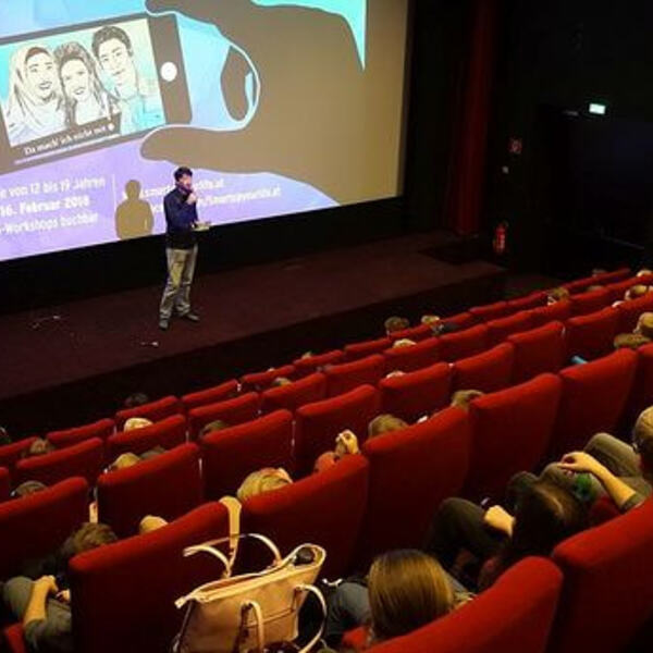 Wanderkino beim Langen Tag der Flucht / © Smart Up Your Life Wanderkino beim Langen Tag der Flucht
