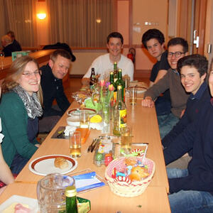 Agape in der Osternacht