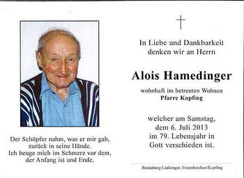 Alois Hamedinger