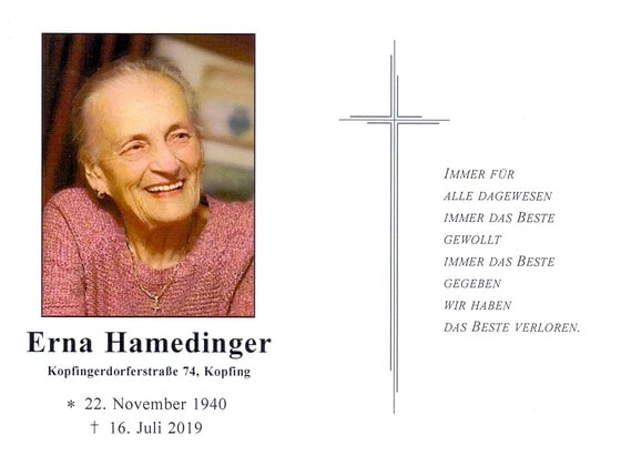 Erna Hamedinger