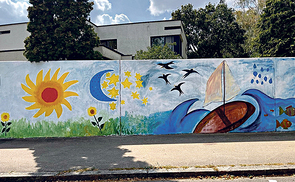 Malprojekt der Pfarre Linz-St. Franziskus